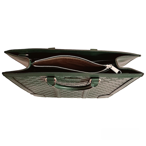 Gucci Guccissima Large Leather Tote / Crossbody Bag - Picture 8 of 13